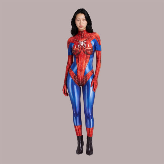 Red & Blue Bodysuit