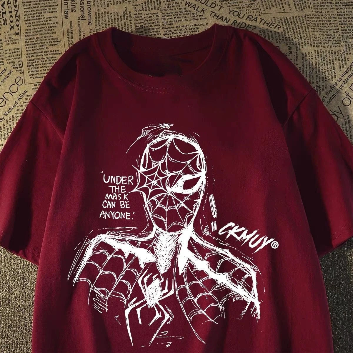 Under The Mask Graphic Tee — Sketch Edition