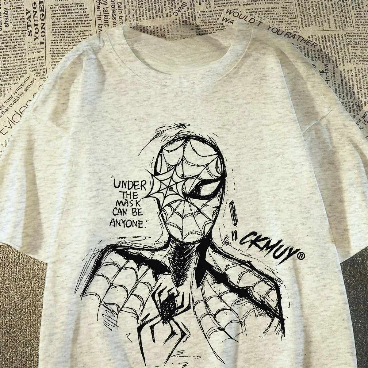 Under The Mask Graphic Tee — Sketch Edition