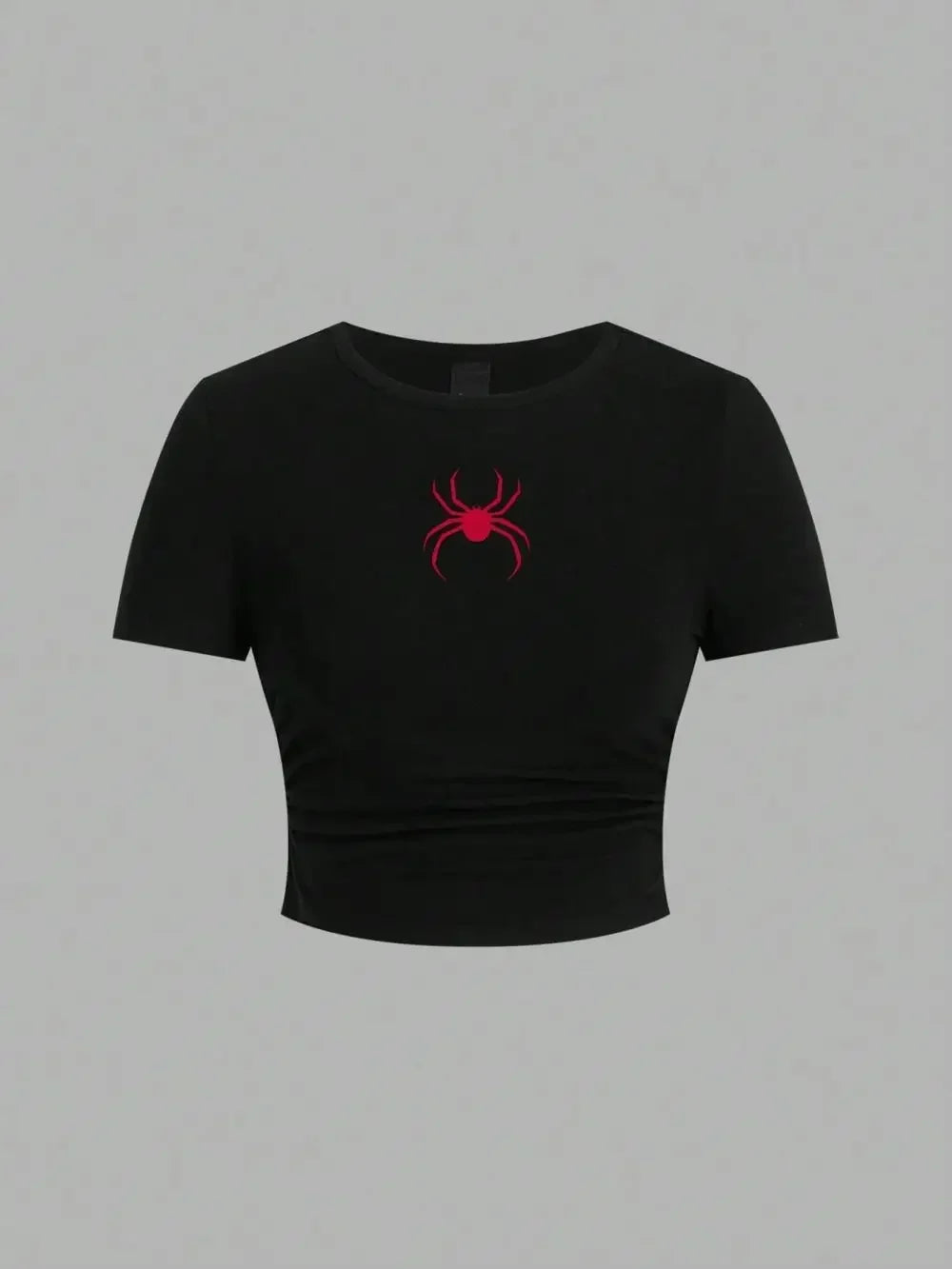 Mini Spider Crop Tee — Women's Essential Edition