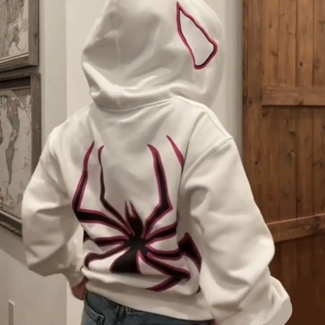 Web Crawler Zip-Up Hoodie — Dual Colorway Edition