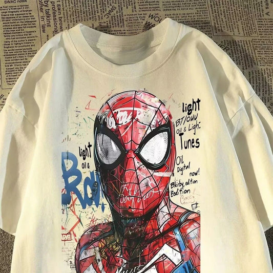 Street Art Graphic Tee — Painted Hero Edition