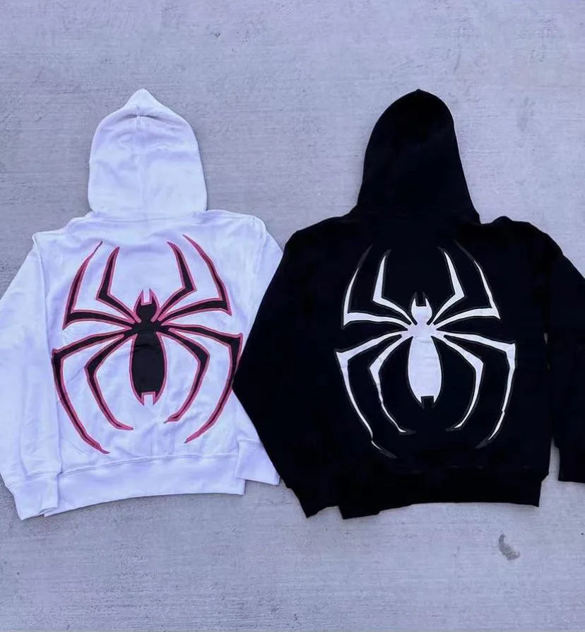 Web Crawler Zip-Up Hoodie — Dual Colorway Edition
