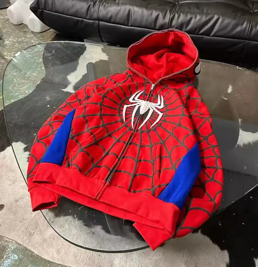 Full Web Zip-Up Hoodie — Hero Statement Edition