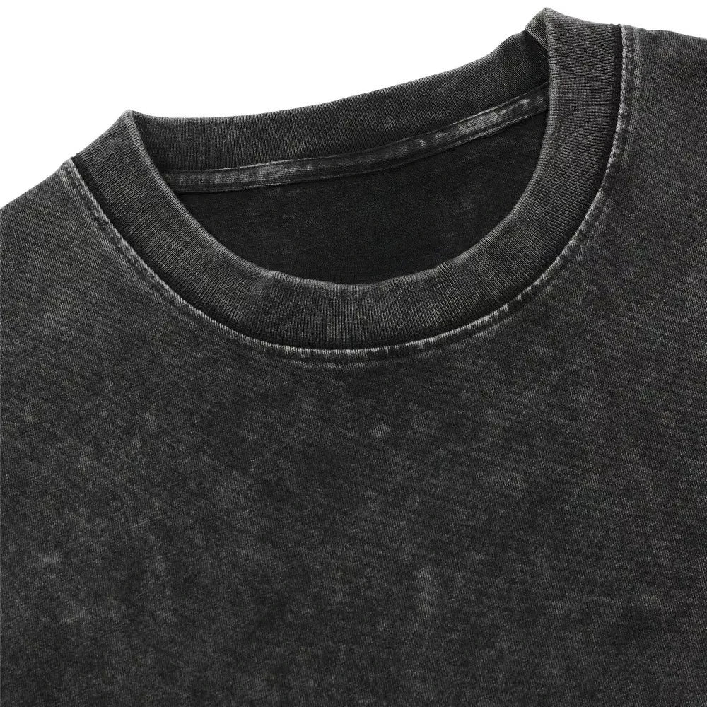 Washed Graphic Oversized Tee — Web Crawler Edition